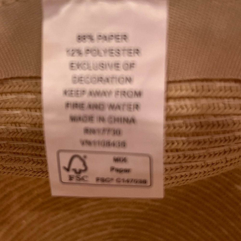 Sun hat in GUC - Picture 4 of 5